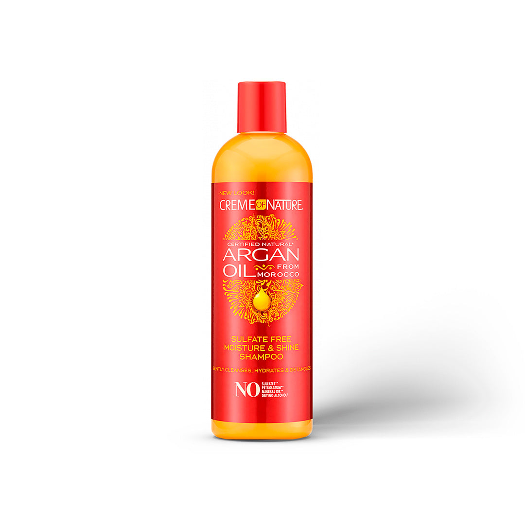 Creme of Nature Argan Oil Moisture & Shine Shampoo, 12 Oz